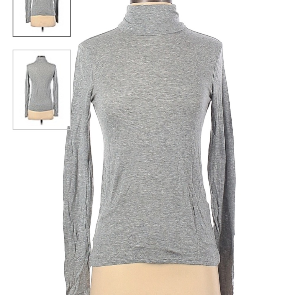 Gray turtleneck- worn few times… great for layering